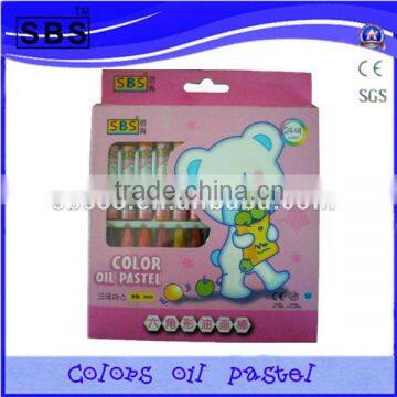 fashion stationery colors oil pastels 24