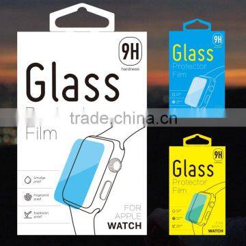 upmarket tempered glass screen protector packaging For apple watch watch2 Sport Edition