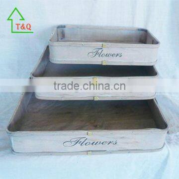 Kitchen Window Wooden Herb Box Planter Outdoor Plant Pot Tray Seeds
