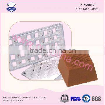 Food grade highly qualified pc material magnetic chocolate mould