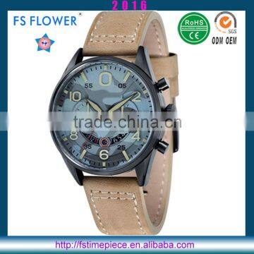 FS FLOWER - Army products High Quality Stainless Steel Watch Sports Timing Series Watches Men