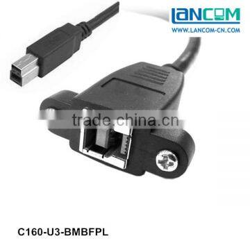 Standard USB 3.0 cable and USB 3.0 Panel AM to BF