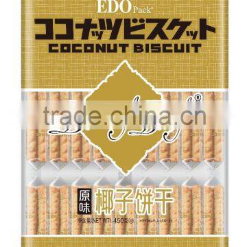 EDO PACK---450g Coconut Biscuit(original Flavor)