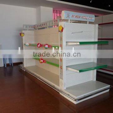 RH-HSXH01 Supermarket Cosmetic Shelf Display Rack With Light Box photo-4