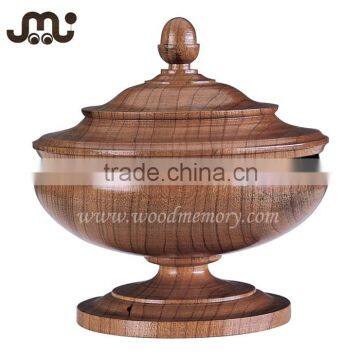 Deluxe censer shape polished curtain wooden finals