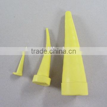 Rubber cone seal for mine