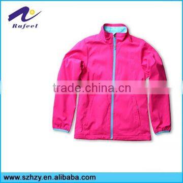 pink fashion kids softshell jacket