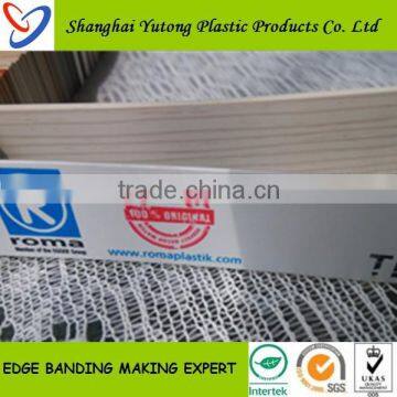 Yutong plastic/pvc edgebanding