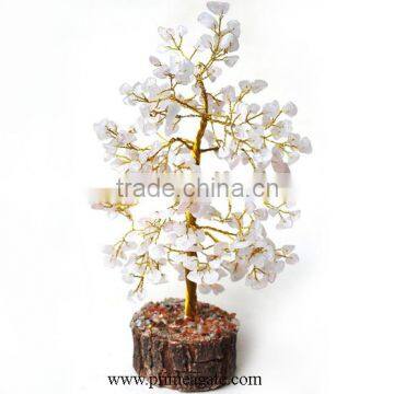 300 Bds Rose Quartz tree | gemstone tree stone crafts