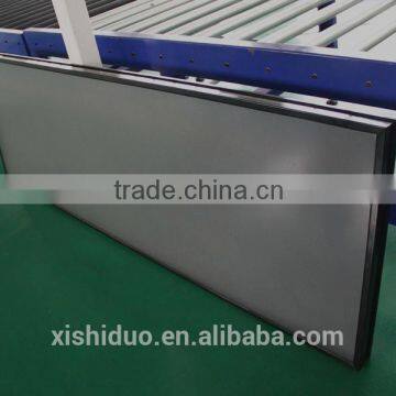 All-glass solar collector cover for solar panel water heating