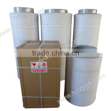 Actived hydroponic carbon filter/carbon air filter for greenhouse/carbon filter and inline fan