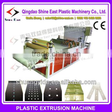 High Speed !! Mulch film perforating machine