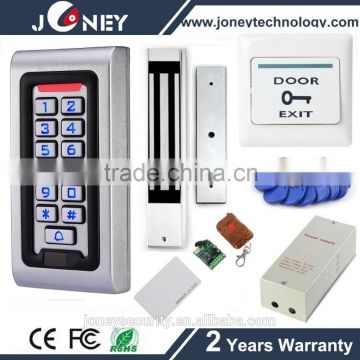 Standalone Metal Vandalproof 2000 users Keypad RFID Card Access control system