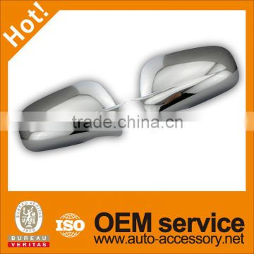 Plastic chrome side mirror cover of chevrolet impala