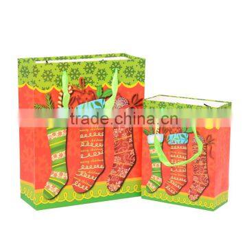 High Quality Recyclable Christmas Celebrate Gif Paper Bag