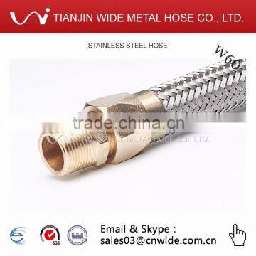 W60 DN15, DN20, DN25, (1/2 , 3/4 , 1 inch )brass fitting SS Hose for FCU