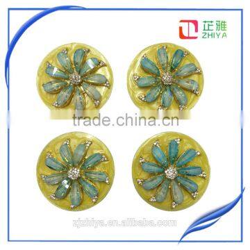 Factory New Design Round Rhinestone Alloy Decoration photo-2