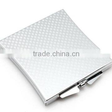 Rose Gold Cosmetic Mirror, Round Metal Double Side Make up Mirror photo-3