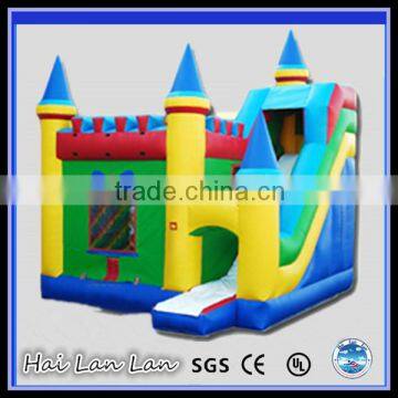 Best Selling Cute Popular Inflatable Bouncy Castle With Water Slide