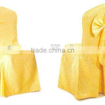 Famouse Brand Low price Wedding rosette disposable wedding chair cover