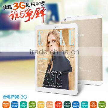 Original 9.7inch retina Teclast P98 3G Octa core MTK8392 GPS Tablet PC WCDMA Android 4.4 2GB/16GB13.0MP