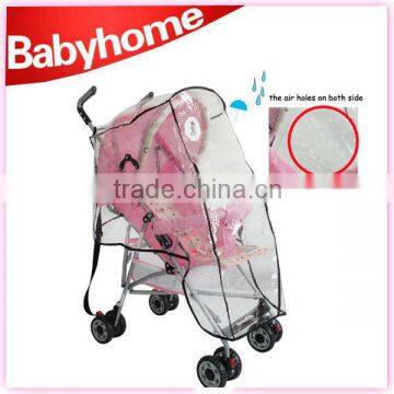 The most popular outdoor best transparent plastic baby pram rain cover