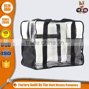 transparent pvc sport bag clear travel duffle outdoor bag