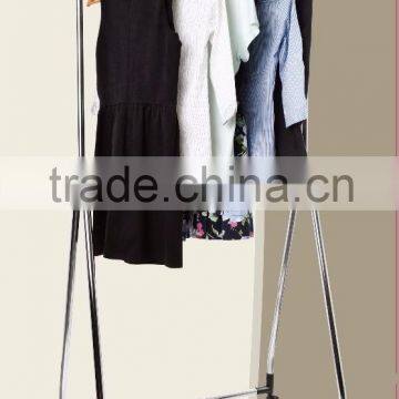Single bar clothes hanging stand Garment Rack
