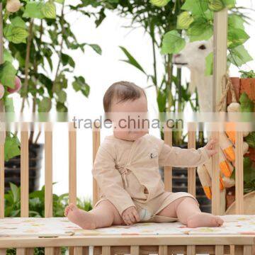 GOTS Organic Cotton Baby Butterfly Plain Newborn Baby Cotton Clothes