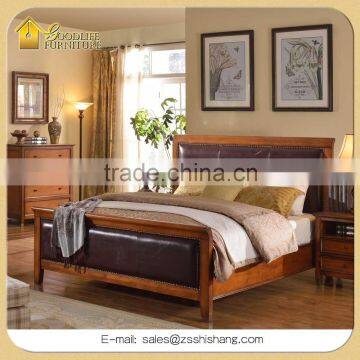 Antique Style Solid Wood Home and Hotel Bedroom Furniture Sets