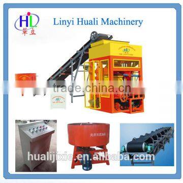 Construction Equipments 4-25 Concrete Block Making Machine in Tanzania photo-5