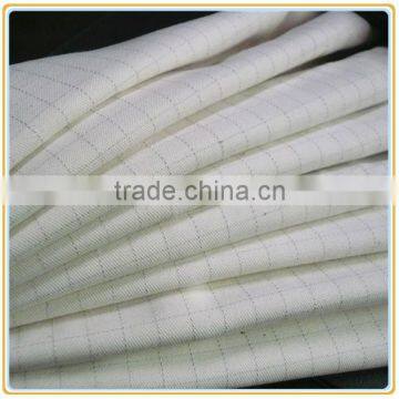 CVC Twill Antistatic Greige Fabric 165gsm