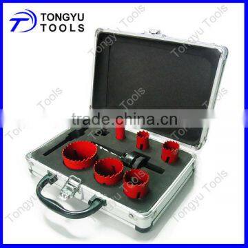 HSS M3 M42 Bi-Metal Hole Saw Set For Stainless Steel Sheet