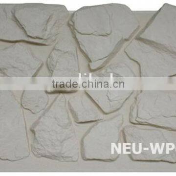 Polyurethane faux stone panel,colorful rock,interior wall panel,light weight panel