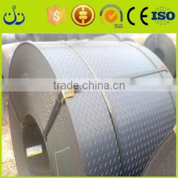 Carbon steel checkered coils