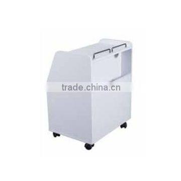 White Wooden UV Sterilization Beauty Nail Salon Trolley photo-5