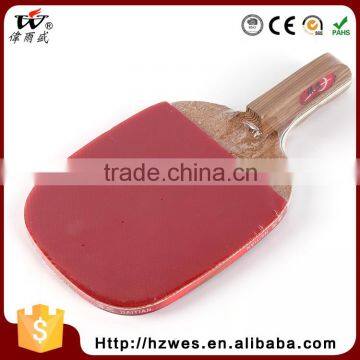 Poplar+Reborn Cork Top Training Table Tennis Racket Bat