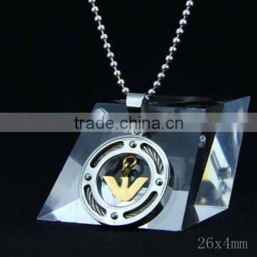 Fashion Design Natural Fine Citrine Siver Pendant For Men and Women photo-6