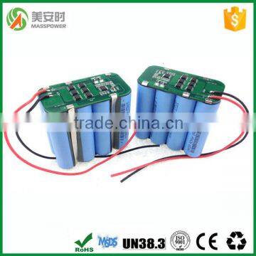 14.8V li-ion battery 4400mah