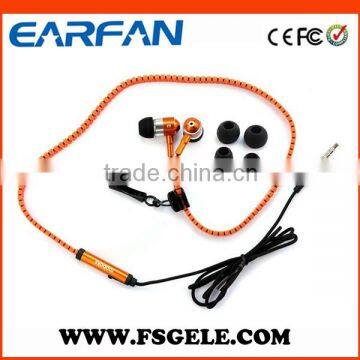 FSG-EM003 stereo earphone for iphone earphone with Mic For iPhone 5 4 3GS iPod iPad