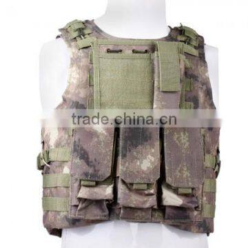 TOMOUNT Airsoft Paintball Combat MOLLE Carrier Vest Outdoor Durable Nylon