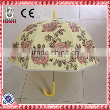 flowers design pe umbrellas