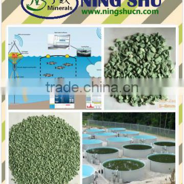 100% Natural zeolite for aquaculture