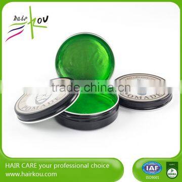 China 2017 new products OEM extra strong hold sharp definition water based soft pomade