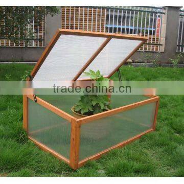 Hot sale Cheap wooden garden agricultural greenhouse GH005