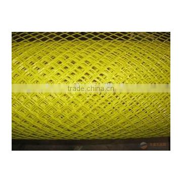 Plastic fencing mesh