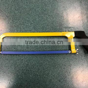 Factory Price 12'' Hack Saw Frame with handle plastic plated