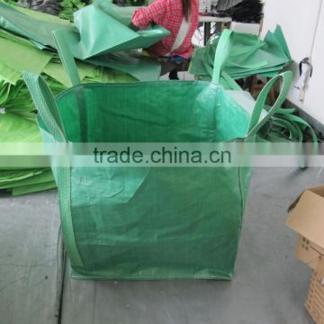 pp heavy duty ton woven bag open top flat bottom 1ton standable bag manufacturer