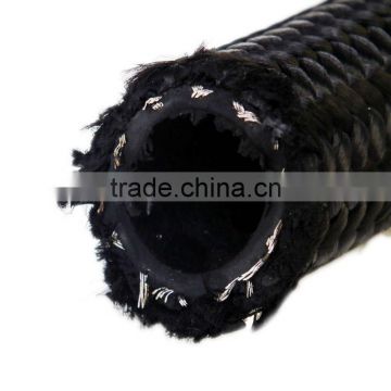 1ft Nylon Stainless Steel Braided 1500 PSI Oil Fuel Gas Hose Line AN-4 -4AN -6 AN AN6 -8AN AN8 8-AN AN10 10-AN Hose