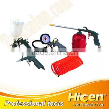 5pcs Air Tools Kit Suction/Gravity Spray Gun